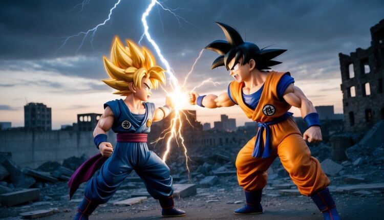 Goku Black vs. Future Gohan: Os Defensores do Futuro em um Confronto Épico!