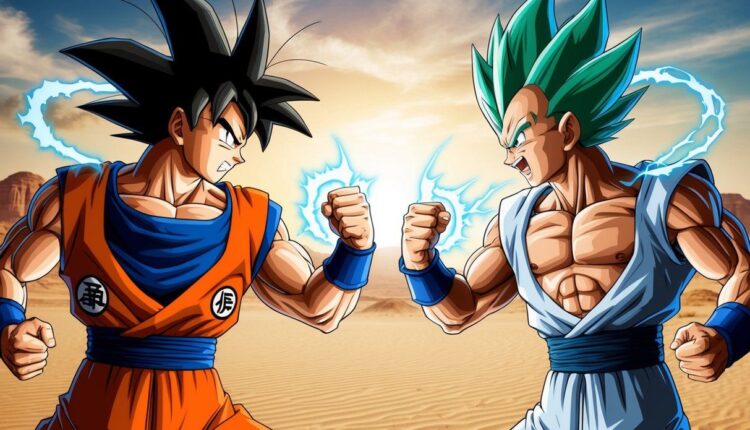 Goku vs. Vegeta: A Rivalidade Épica em um Combate Decisivo!