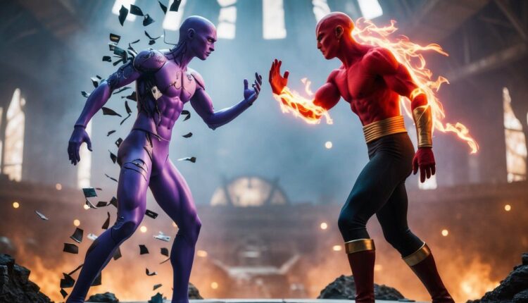 Hit vs. Jiren: O Assassino Habilidoso Enfrenta o Guerreiro Invencível!