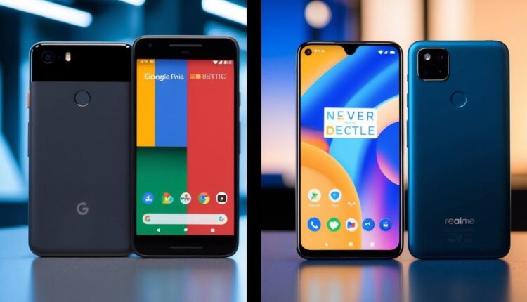 Pixel vs. Realme: Potência e Economia