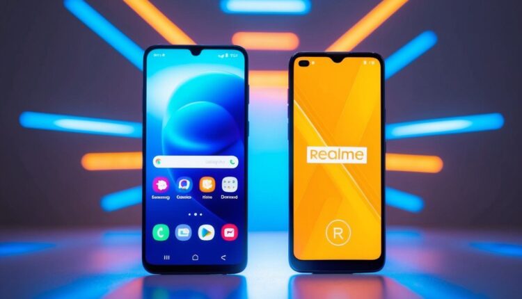 Potência e Eficiência: Galaxy vs. Realme
