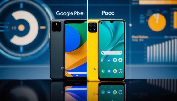 Velocidade Google vs. Valor Poco