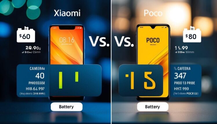 Xiaomi vs. Poco: Desempenho e Economia