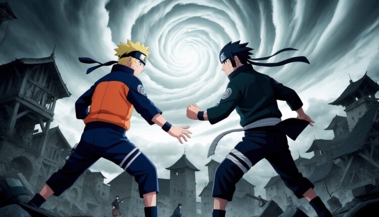 Naruto vs Kakashi: aluno vs sensei!