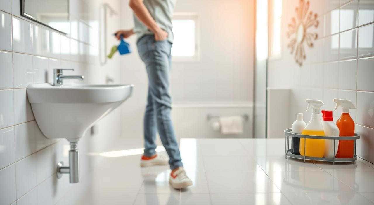 Como limpar o banheiro de forma rápida e eficaz