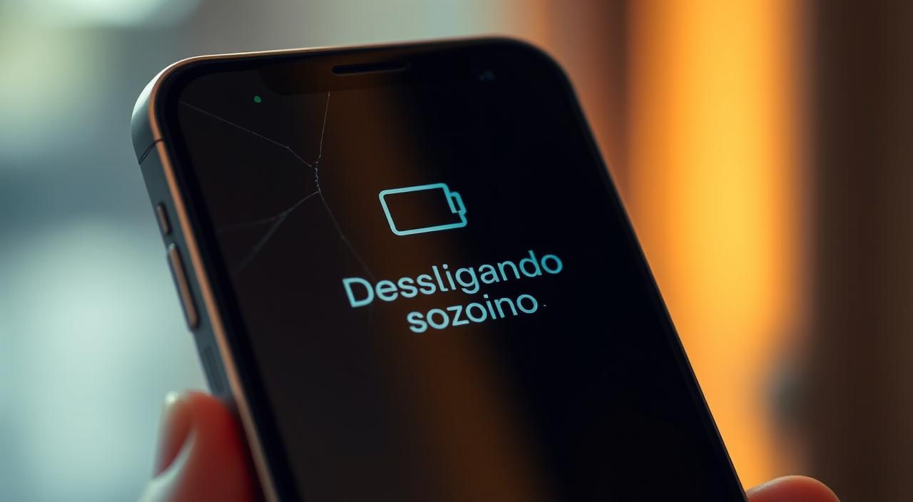 celular desligando sozinho mesmo com carga
