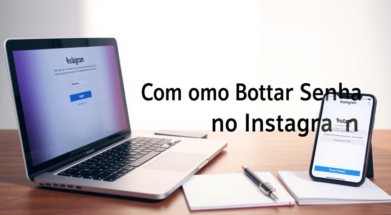 como botar senha no instagram