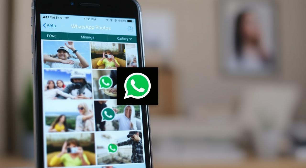 fotos do whatsapp não aparecem na galeria