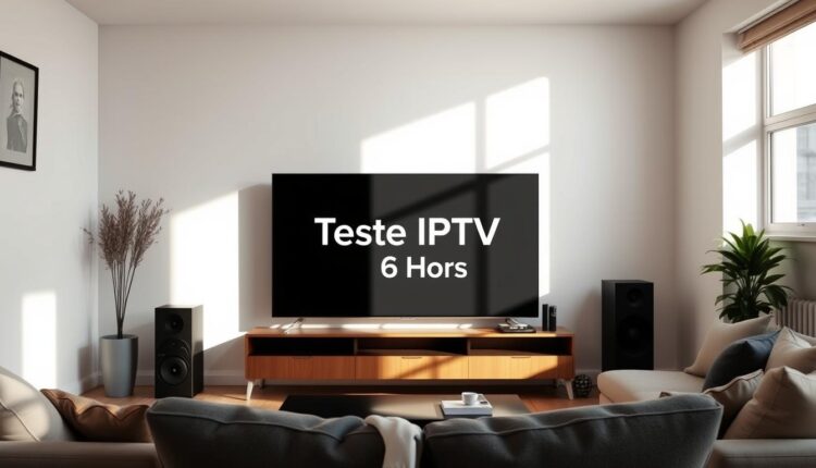 teste iptv 6 horas