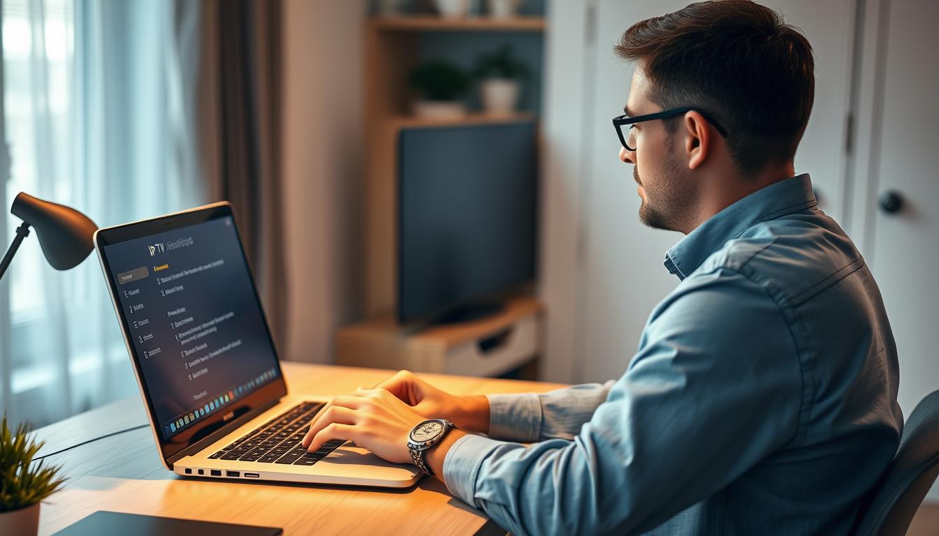 teste iptv via email